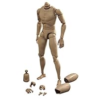 ZYAQ 1/6 Scale Narrow Shoulder Action Figure Male Muscular Body Toys Doll for TTM18 TTM19 Hot Toys
