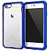 iPhone 6s Case, roocase [Glacier TOUGH] iPhone 6 (4.7) Hybrid Scratch Resistant Clear PC / TPU Armor Full Body Protection Case Cover with Built-in Screen Protector for Apple iPhone 6 / 6s (2015), Palatinate Blue