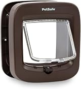 PetSafe Microchip Cat Door Exterior Interior Multi-User RFID 40 Pets