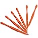 6PCS Easy Orange Citrus Peeler in Bright Orange Color Kitchen Tool