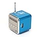 TD-V26 Portable Mini Digital Speaker with Micro SD / TF / USB /FM (Blue)