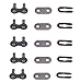 Podoy 415 Chain Black Master Link for 49-80cc 2-Stroke Motorized Bicycle Bike Gas Engine Parts( Pack of 5) primary