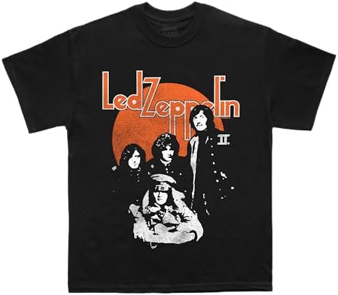 Amazon.com: Led Zeppelin Men's T-Shirt, Dark Grey, XL : Clothing