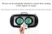 JUNEHOUSE 3D Virtual Reality VR Headset Glasses for Android and Apple Smartphones fits 4