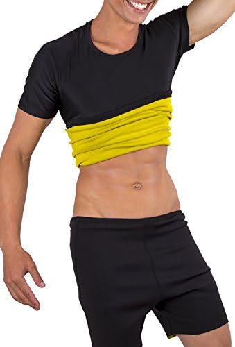 Live Good Hot Body Shaper Cami for Men Redu Slimming Vest with Sauna Effect Contains 80 Percent Neoprene Slim Sweat Waist Trainer Tank Top for Weight Loss &amp; Workout Enhancer by Slim Sweat (S)