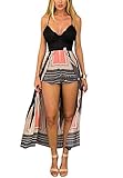 SMTSMT Women's Lace Jumpsuit Short Trousers Bodycon Clubwear Playsuit Dress