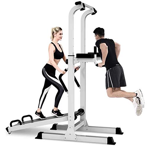 Fitness-Equipment-Dip-Station-Free-Standing-Pull-up-Bar-Stand-Power-Tower-with-Treadmill-Multi-Function-for-Home-Gym-660-Weight-Capacity