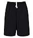 Fruit of the Loom Men's Jersey Short Black XL
