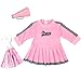 Sophia's 15 inch Baby Doll Clothing Cheerleader Outfit, 3 Pc. Set of Pink Cheerleader Dress, Pom Poms and Megaphone Fits Bitty Baby American Girl Baby Dolls,Pink Cheerleader Set