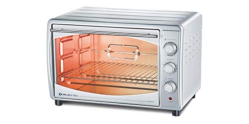 (Renewed) Bajaj Majesty 4500 Tmcss 45-litre Oven Toaster Grill (Silver)
