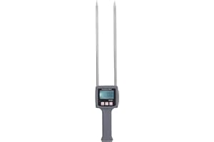 TK100H Hay Moisture Meter Digital Display Fiber Moisture Meter Tester 0-80% Probe Humidity Tester for Forage Grass Leymus Chi