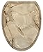 Toilet Tattoos, Toilet Seat Cover Decal, Taupe Marble, Size Elongated