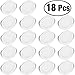 18Pieces Eison Drum Damper Gel Pads Silicone Drum Dampeners Drum Silencers for Drums Tone Control- Clear