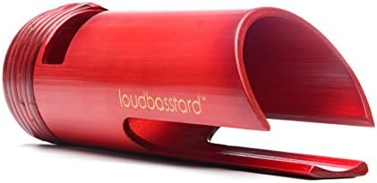 Handmade Made Eco Friendly Portable Bamboo Rattan Passive Crimson Red Amplifier - Amplify the Sound of your Mobile Cell Phone & Make your Music Sound great, Look Good & Go Green For the Love of Music