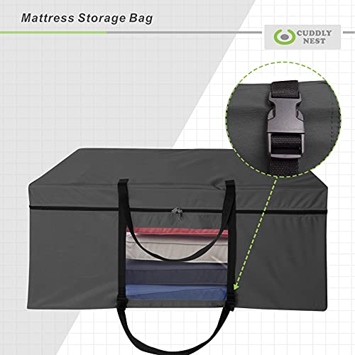 Cuddly Nest Folding Mattress Storage Bag Heavy Duty Carry Case for