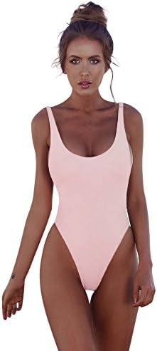 Women Swimwear Bikini One Piece Push Up Padded Bathing Backless Beachwear