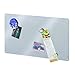 MMF Industries STEELMASTER Flat Style Magnetic Board | Scratch & Chip-Resistant Finish | 4 x 6 Inch Dry Erase Board, Dry Erase Pen & 6 Magnets | Steel Construction    