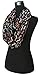 Lina & Lily Dachshund Doxie Dog Print Women's Infinity Scarf Lightweight (Multi)