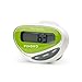 PINGKO Mini LCD Display Step Distance Calorie Counter Walking Motion Fitness Tracker Sports Multifuctional Pedometer - Green