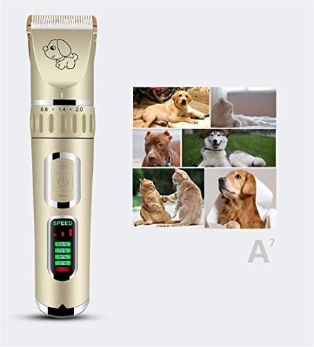 日本限定モデル衝撃価格 犬用バリカン ペット毛づくろいバリカン充電式コードレス低ノイズ犬キット電気ヘアトリミングセット 数量限定特価
