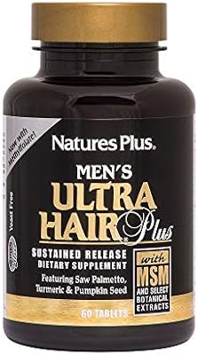 Amazon Com Naturesplus Men S Ultra Hair Plus Sustained Release