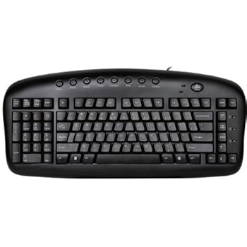 Ergonomic Left Handed Keyboard by A4Tech