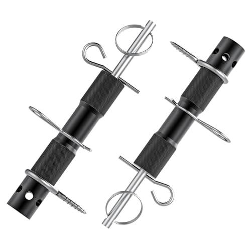 GLKTRS Perimeter Trip Alarm, Use 209 Primer Camping Trip Wire Alarm Camp Safe,Early Warning Security System Accessories for Camping and Property Safety/Bear Deterrent (Black-2 Pack)