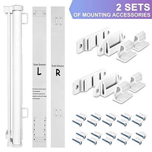 Retractable Baby Gate Space Saving and Extends to 58" Wide Movable
