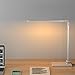 Aptoyu LED Dimmable Desk Lamp with 4 Lighting Modes (Studying, Reading, Relaxing, Sleeping) and 5 Level Dimming, Dual USB Charging Port for Home Office Bedroon Study Relax