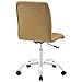 Modway Prim Mid Back Office Chair, Tan