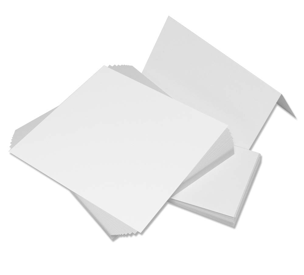 Craft UK 263 DL Card and Envelope pack of 50 - White,91 x 152 x 3.81 cm โ image 1