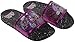 L.O.L Surprise! Girl's Sandal, Mix Match Baby Cat Merbaby Super BB Crystal Queen Cosmic Queen and Queen Bee Slide Sandal, Black Pink, Girls Size 1