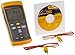 Fluke 52-2 Dual Input Digital Thermometer, 3 AA Battery, -418 to 2501 Degree F Range, 60 Hz Noise Rejection