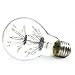 Lumenty A19 Starry Night 3W Decorative LED Light Bulb - Fireworks Design E26 Base - Vintage Edison Style Bulbs for Pendant Lighting - Romantic Warm White 2300K - Dimmable
