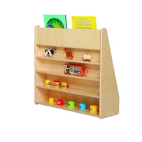 Contender [Fully Assembled Kids SingleSided Bookcase, 5 Shelves Front