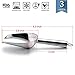 Mini Scoop Set of 8, E-far 3 Ounce Stainless Steel Scoops for Ice Cube/Candy/Flour/Sugar, Metal Utility Scoops for Weddings, Dessert Buffet, Canisters, Food Grade & Rust Free, Easy Clean & Dishwasher