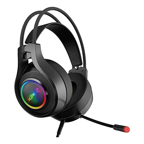 Mente Pro Performance Gaming Headset for Pro Gamers with RGB Effect 7.1 Surround Sound Gaming Headphones Toy Review India (Iknoor World )