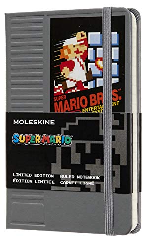 Moleskine Limited Edition Super Mario Notebook, Hard Cover, Pocket (3.5