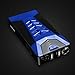 Brightech - SCORPION Portable Car Battery Jump Starter with SmartJump Technology - 10000 mAh Handheld Jump Box and Battery Charger for Electronics and Mobile Devices with Carrying Case - Cobalt Blue