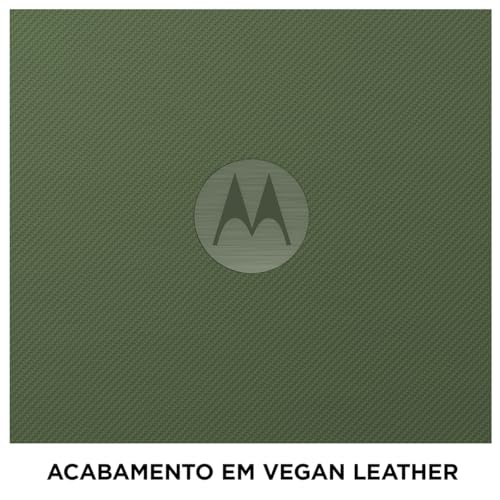 Smartphone Motorola Edge 70 5G - 256GB 24GB (8GB RAM + 16GB RAM Boost), Ultrafino, 3 cameras 50MP, Tela 1.5K extreme Amoled 120hz - Bronze Green