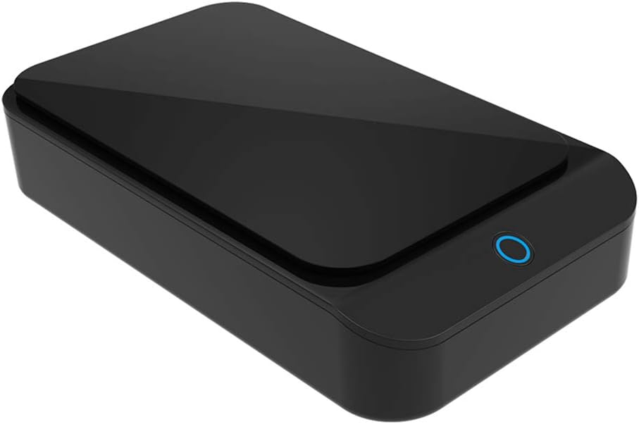 UV Phone Sterilizer Box, Portable UV Light Cell Phone Sterilizer, Jewelry Toothbrush Watch Cleaner Personal Sanitizer Disinfector