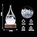 Storm Glass Weather Station Old Captain FitzRoy's Storm cloud Barometers Crystal Weather Forecast Bottle Desktop Decorative Bottles Crafts (M)