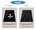 Galaxy S7 Edge Screen Protector,(Full Screen Coverage) Ultra Tempered Glass Anti-Scratch Shield Max Clarity Touch Accuracy Screen Protector by StarryBay (s7 Edge-Golden)