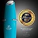 NEW 2019 FASTER, STRONGER & LONGER LASTING Milk Boss High Powered Milk Frother Handheld Foam Maker for Lattes - Whisk Drink Mixer for Bulletproof® Coffee Frother, Mini Blender and Milk Foamer Frother for Cappuccino, Frappe, Matcha, Hot Chocolate by - Zulay, Teal