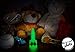 Glow in The Dark Stars with UV Star Booster Flashlight, 200 Stars, with Bonus Moon, 3D Space Rocket, and Mission Guide. Turn Every Night into a Stargazing Space Adventure. Decor for Kids Bedroom.