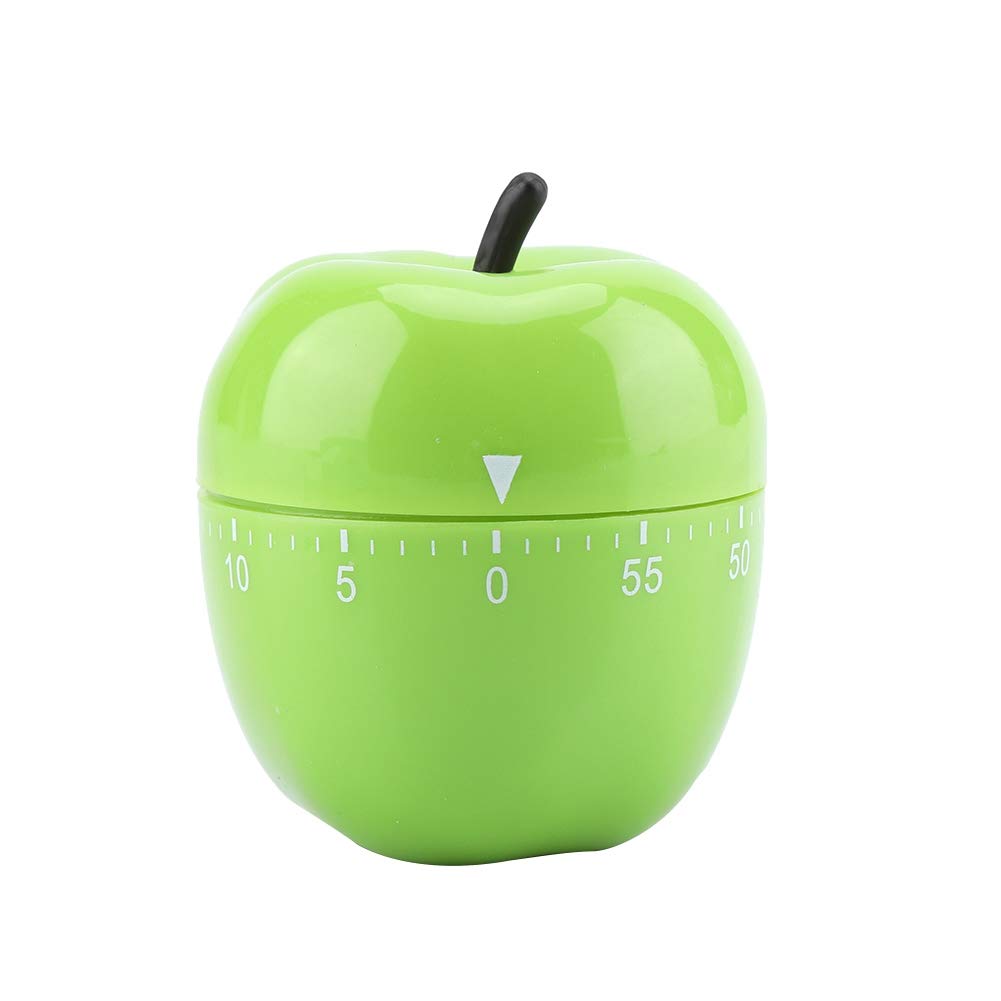 Photo 1 of Sunicon Kitchen Timer, Cute Apple Kitchen Timer Novelty Manual Cooking Timer, Apples Shaped Mechanical Time for Kitchen Alarm Home Desktop Decor