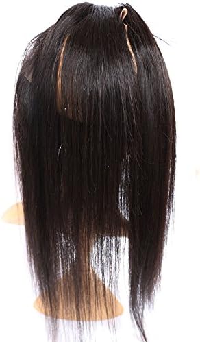 Toprincess 360 Lace Band Frontals Back Lace Frontal Closure With Natural Hairline Baby Hair (10Inch Straight)
