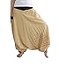 virblatt drop crotch pants for women and men as alternative clothing - Gao Yord beige