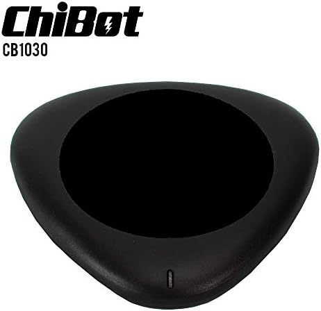 ChiBot® CB1030 Qi Enabled Wireless Charger Inductive Charging Pad Station for All Qi Standard Compatible Devices Including Samsung, iPhone, Nokia, Google, Nexus, LG, HTC and Other Smartphones with Receivers (AC Adapter and Qi receiver Excluded. Micro USB Cable Included), Black