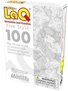 LaQ LAQ000446 Free Style 100 - White - 2.19 oz.